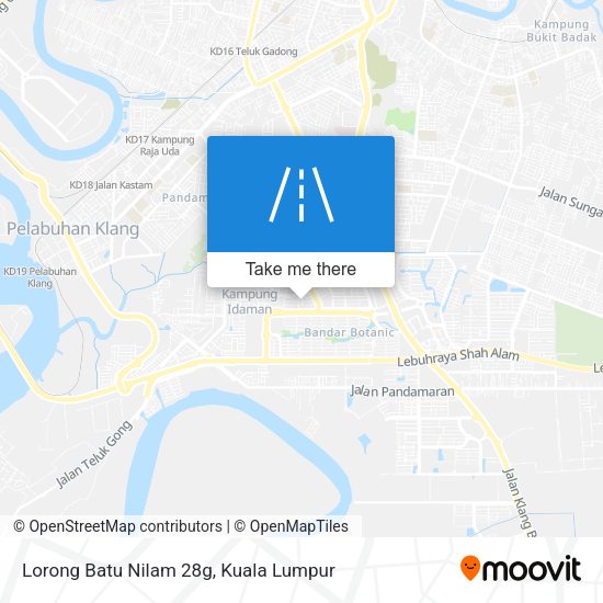Peta Lorong Batu Nilam 28g