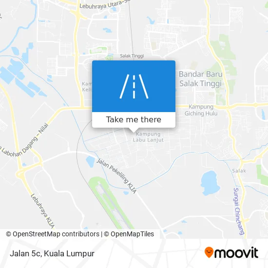 Jalan 5c map