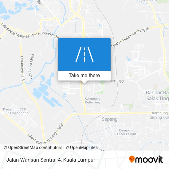 Peta Jalan Warisan Sentral 4