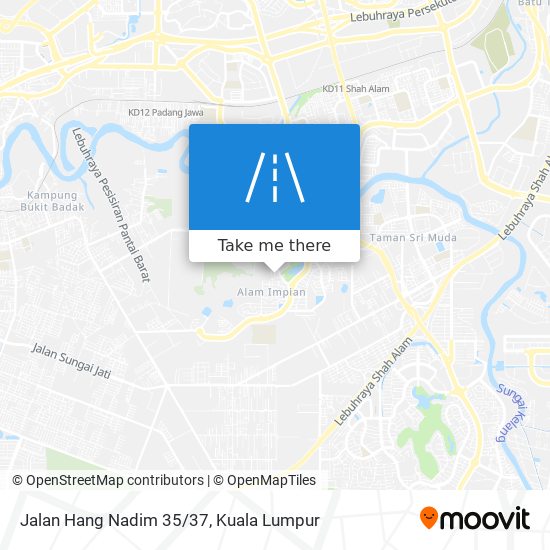 Jalan Hang Nadim 35/37 map