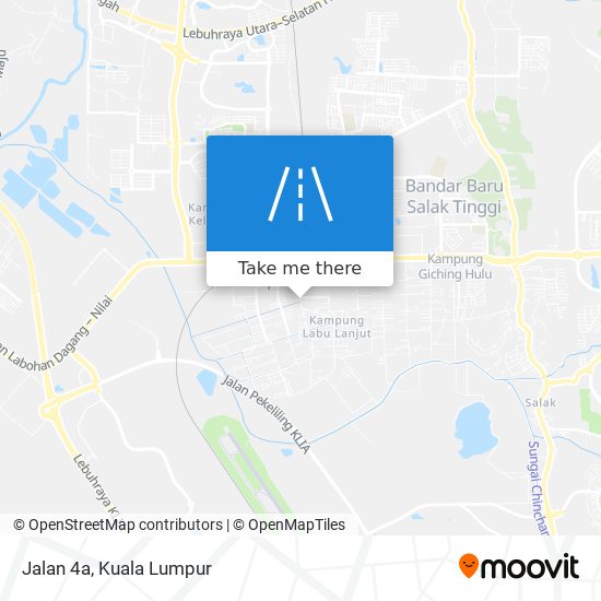 Jalan 4a map