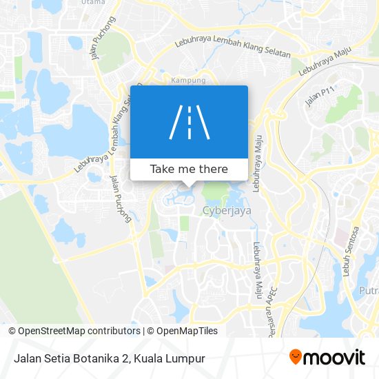 Jalan Setia Botanika 2 map