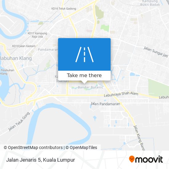 Peta Jalan Jenaris 5