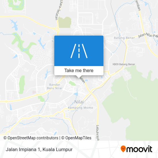 Peta Jalan Impiana 1