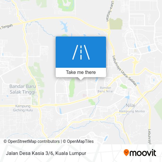 Peta Jalan Desa Kasia 3/6