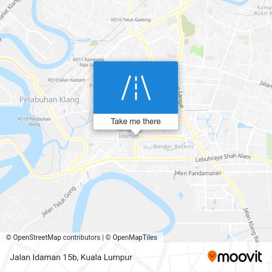 Peta Jalan Idaman 15b