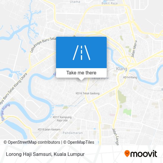 Peta Lorong Haji Samsuri