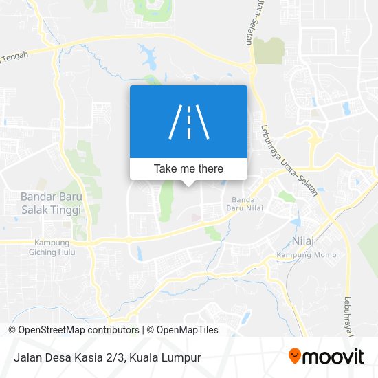 Jalan Desa Kasia 2/3 map