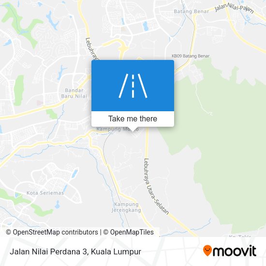 Jalan Nilai Perdana 3 map