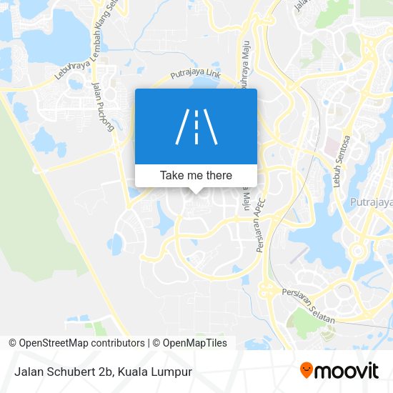 Jalan Schubert 2b map