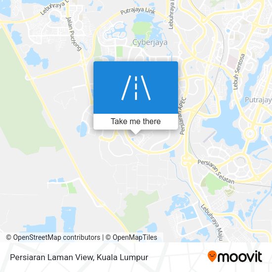 Persiaran Laman View map