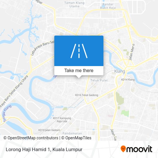 Lorong Haji Hamid 1 map