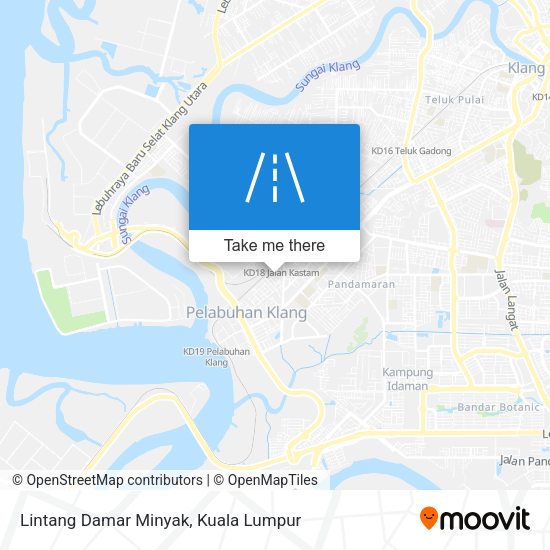 Lintang Damar Minyak map