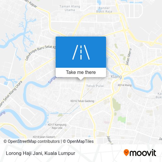 Peta Lorong Haji Jani