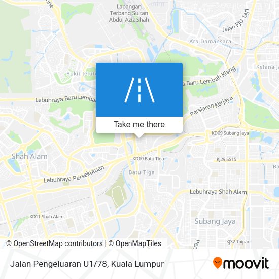 Peta Jalan Pengeluaran U1/78
