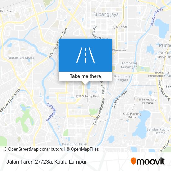 Peta Jalan Tarun 27/23a