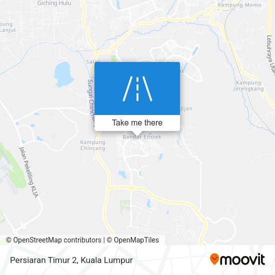 Persiaran Timur 2 map