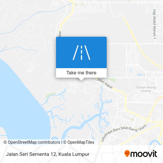 Jalan Seri Sementa 12 map