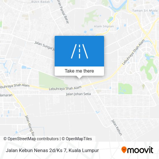 Jalan Kebun Nenas 2d/Ks 7 map