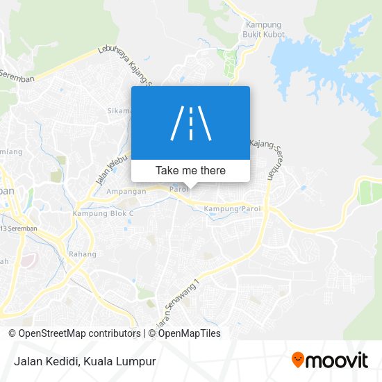 Jalan Kedidi map