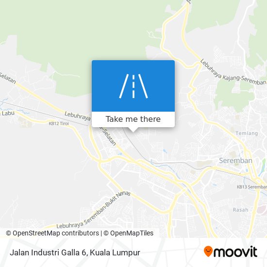 Peta Jalan Industri Galla 6