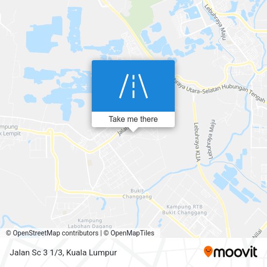 Peta Jalan Sc 3 1/3