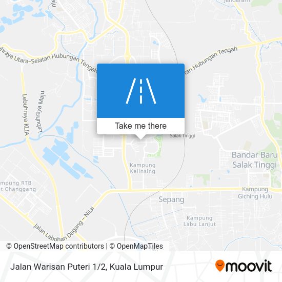 Peta Jalan Warisan Puteri 1/2