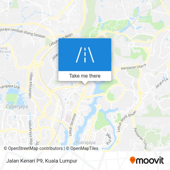 Peta Jalan Kenari P9