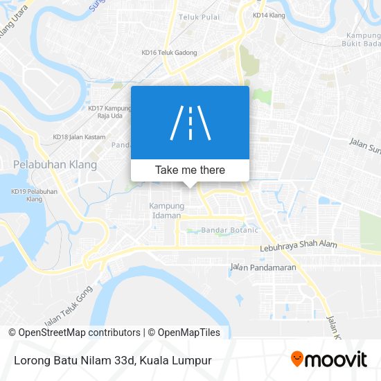 Lorong Batu Nilam 33d map