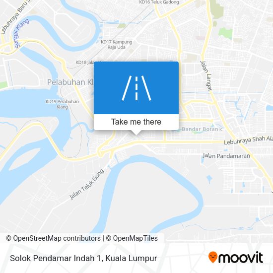 Solok Pendamar Indah 1 map