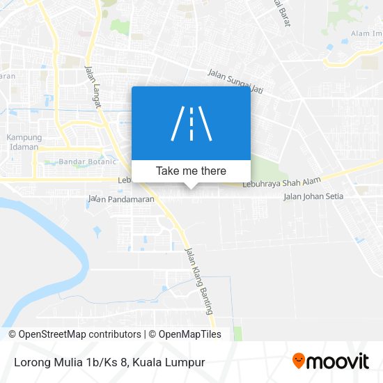 Lorong Mulia 1b/Ks 8 map