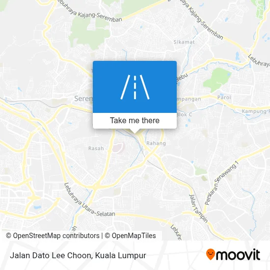 Jalan Dato Lee Choon map