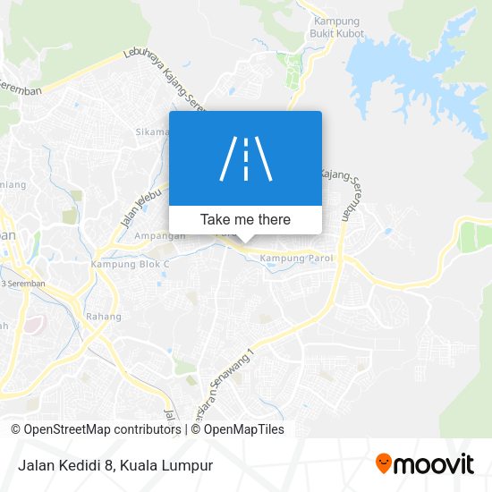 Peta Jalan Kedidi 8