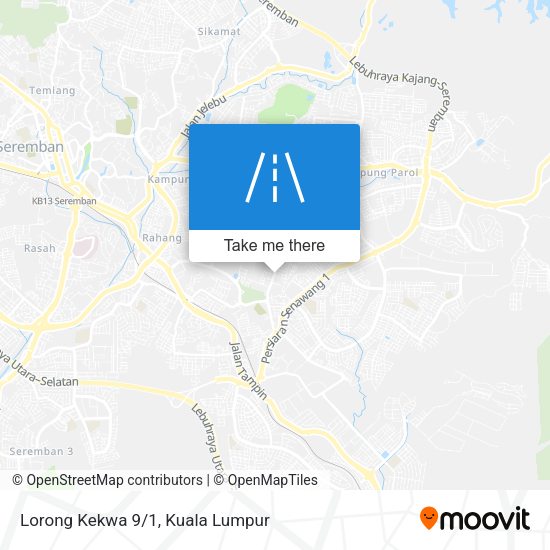 Peta Lorong Kekwa 9/1