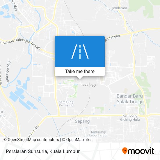 Peta Persiaran Sunsuria