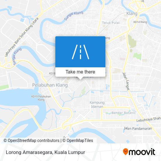 Peta Lorong Amarasegara