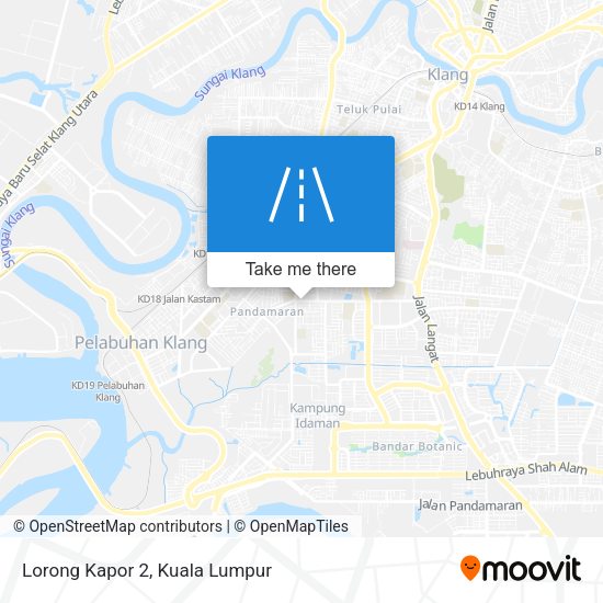 Peta Lorong Kapor 2