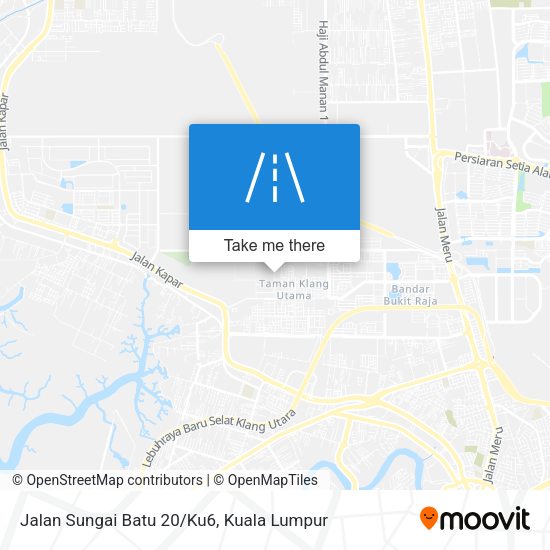 Jalan Sungai Batu 20/Ku6 map