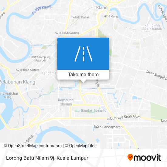 Lorong Batu Nilam 9j map