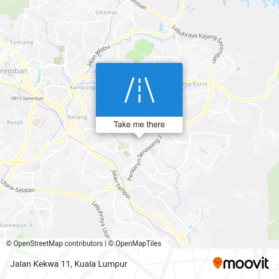 Peta Jalan Kekwa 11