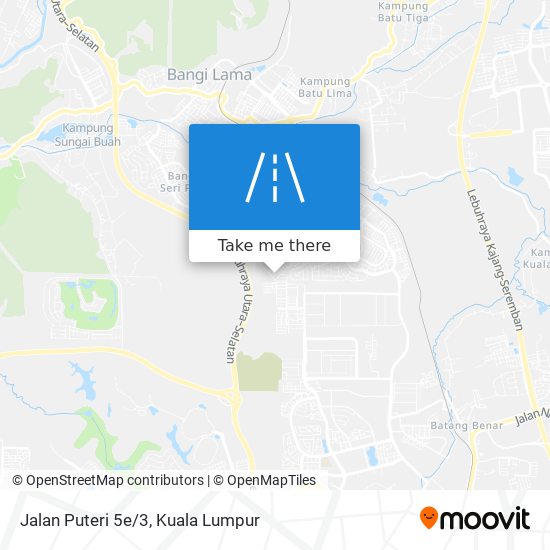 Jalan Puteri 5e/3 map