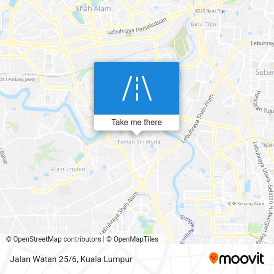 Jalan Watan 25/6 map