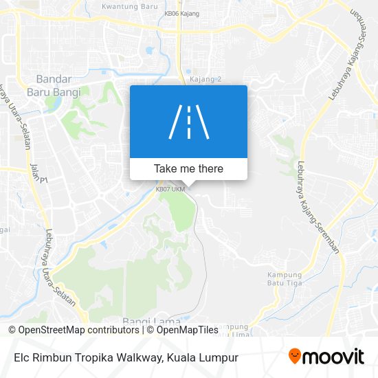 Peta Elc Rimbun Tropika Walkway