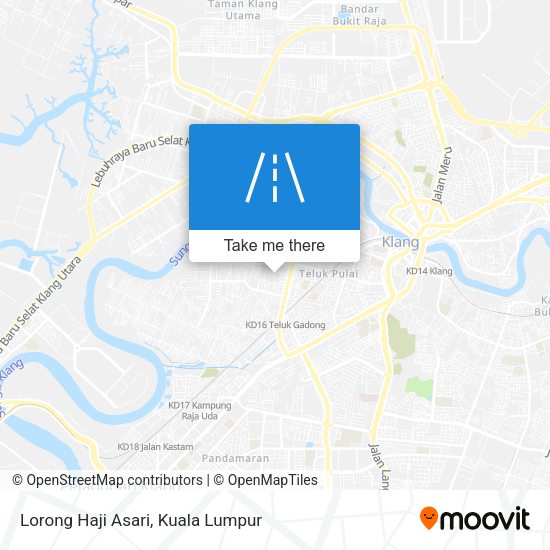 Lorong Haji Asari map