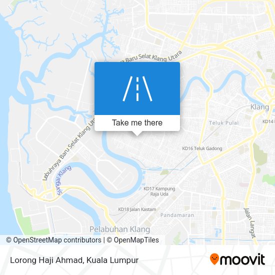 Lorong Haji Ahmad map