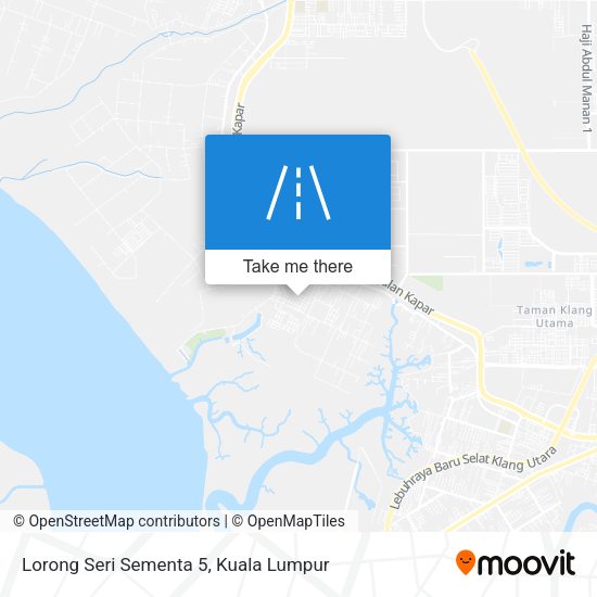 Peta Lorong Seri Sementa 5