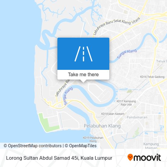 Lorong Sultan Abdul Samad 45i map