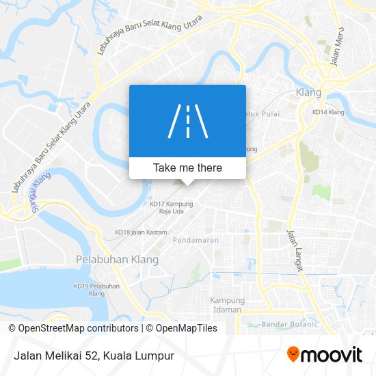 Jalan Melikai 52 map