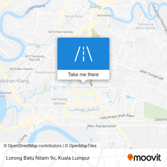 Lorong Batu Nilam 9c map