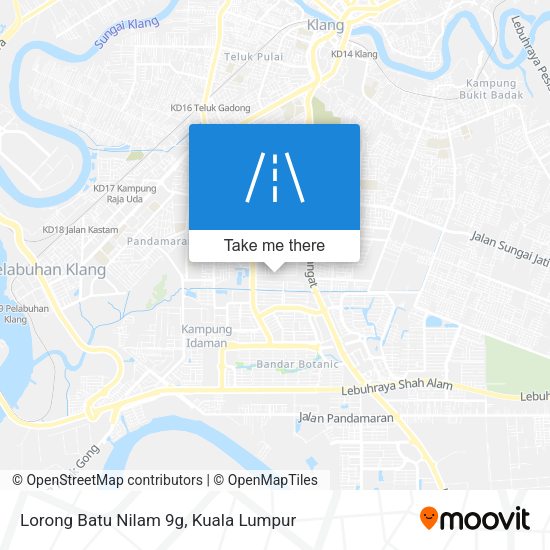 Lorong Batu Nilam 9g map